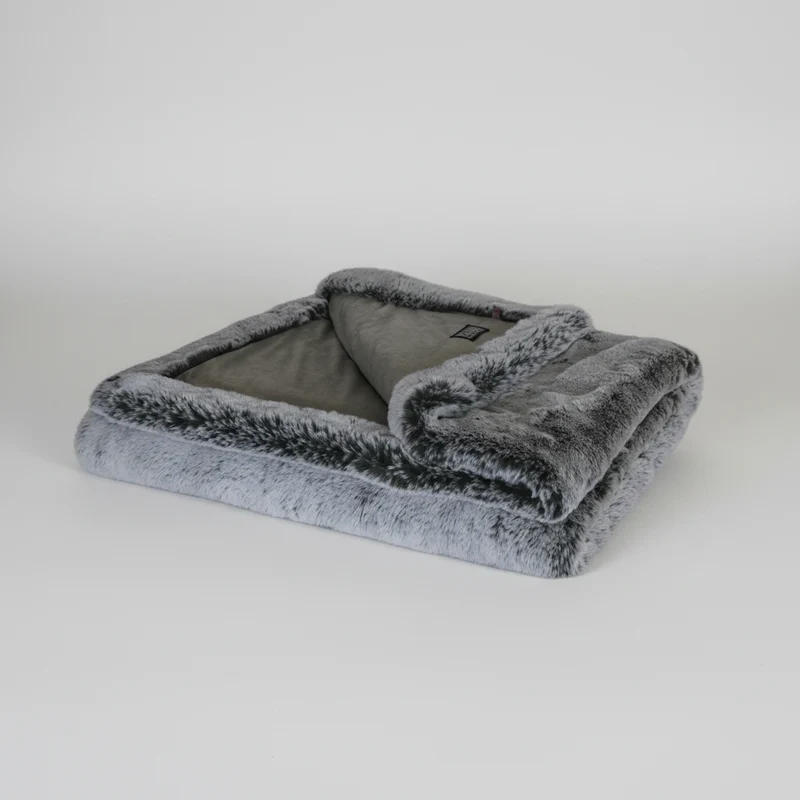Decke "Royal Davos silber"