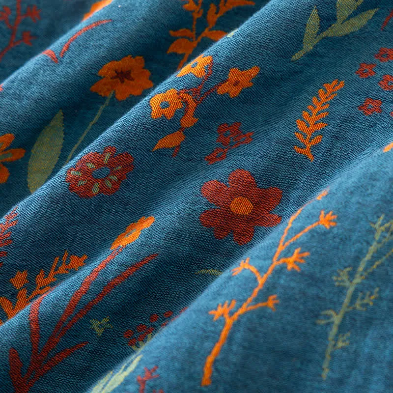 Gartenblüte Baumwoll-Loungewear-Set