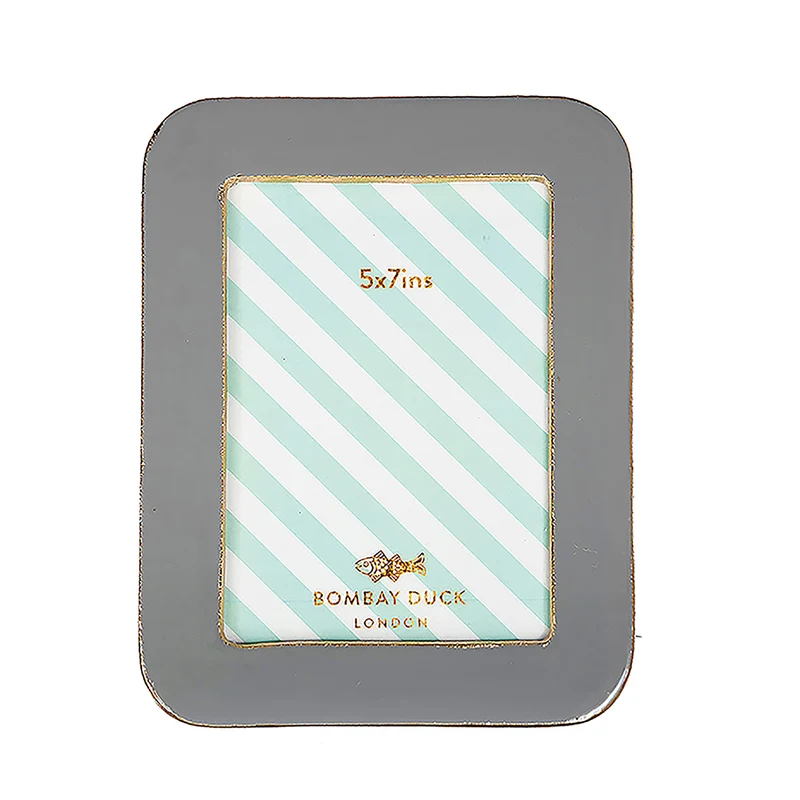 Bombay Duck Bilderrahmen 13x18cm grau/gold