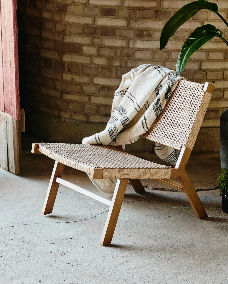 Nordal VASAI Loungesessel, natur
