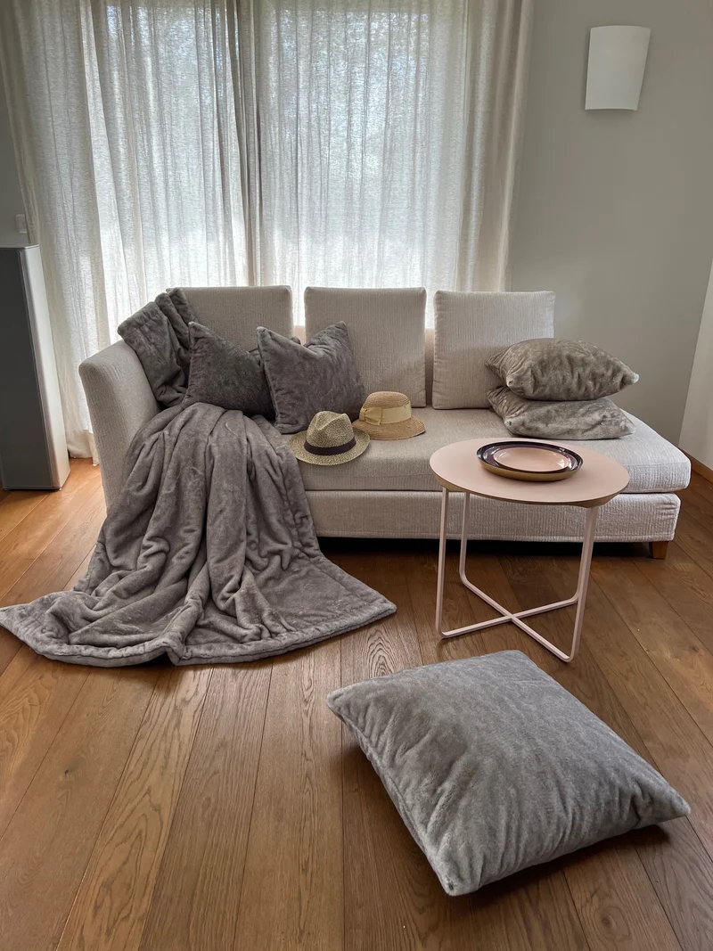 Decke "Premium Sydney silber"