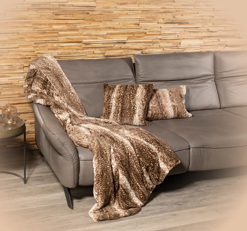 Decke "Premium Bambi beige"