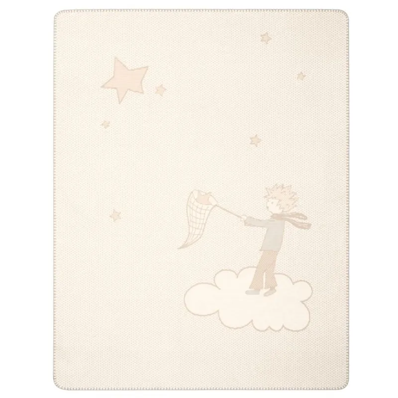 Kinder- & Babydecke mit Namen 75x100 cm – Made in Germany - Bauwoll-Mix
