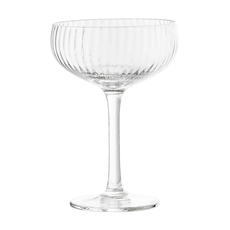 Bloomingville Astrid Champagnerglas, Klar, Glas