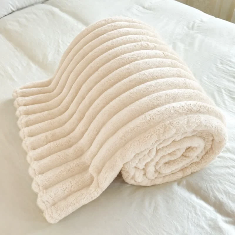 Weiche und warme Kuscheldecke aus Fleece