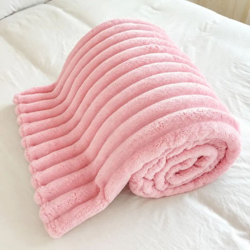 Weiche und warme Kuscheldecke aus Fleece