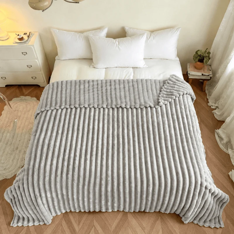 Weiche und warme Kuscheldecke aus Fleece