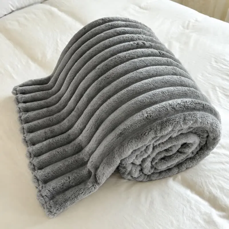 Weiche und warme Kuscheldecke aus Fleece