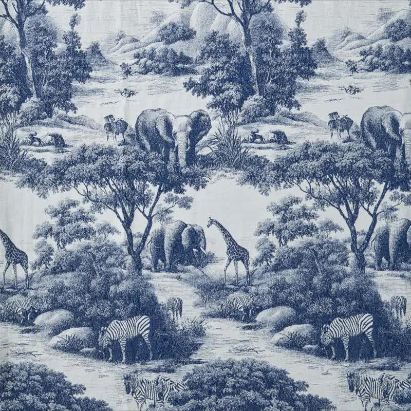 Vintage Dschungel-Toile Poncho-Schal