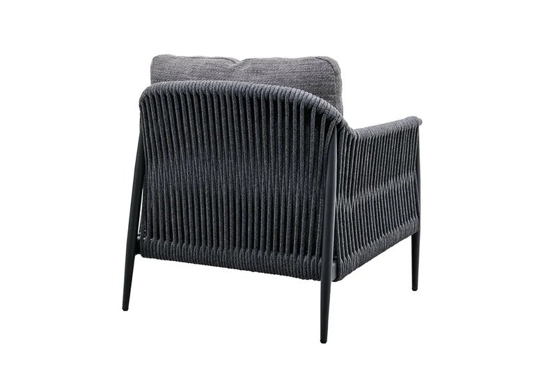 Zeo Living Loungesessel "Tango" anthrazit/anthrazit