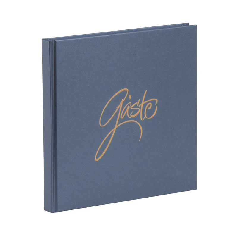 Rössler Gästebuch, blau