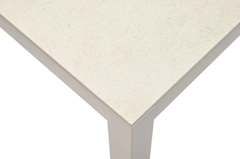 Zeo Living Gartentisch "Claire" Alu/Dekton Adia 220 x 100cm