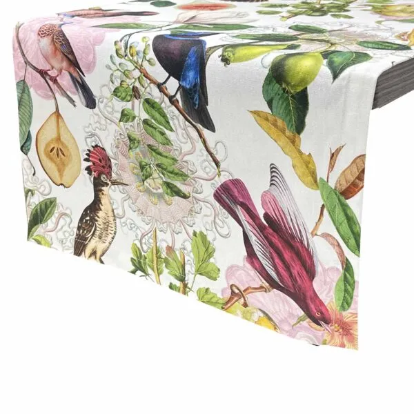 Lazis Tischläufer Fruity Birds 40x140cm