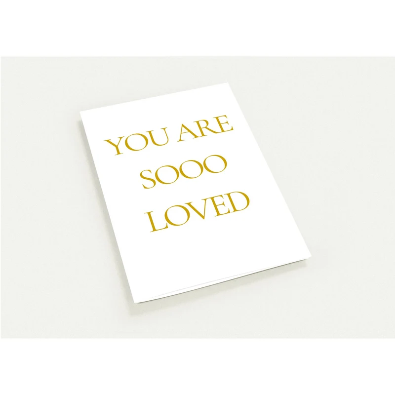 Grußkarten 10er Set - You are sooo loved