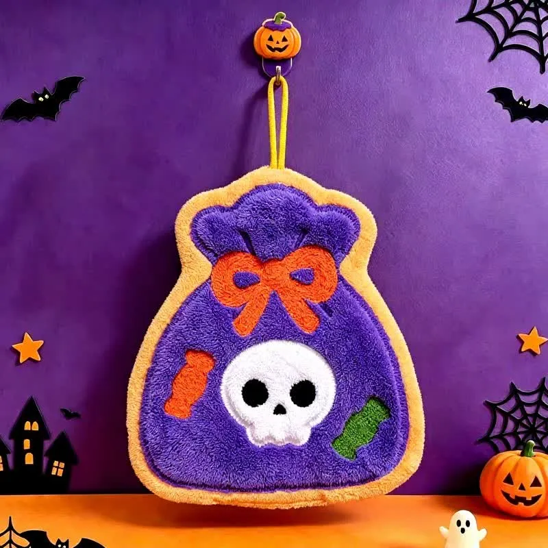 Niedliches Halloween-Hängehandtuch