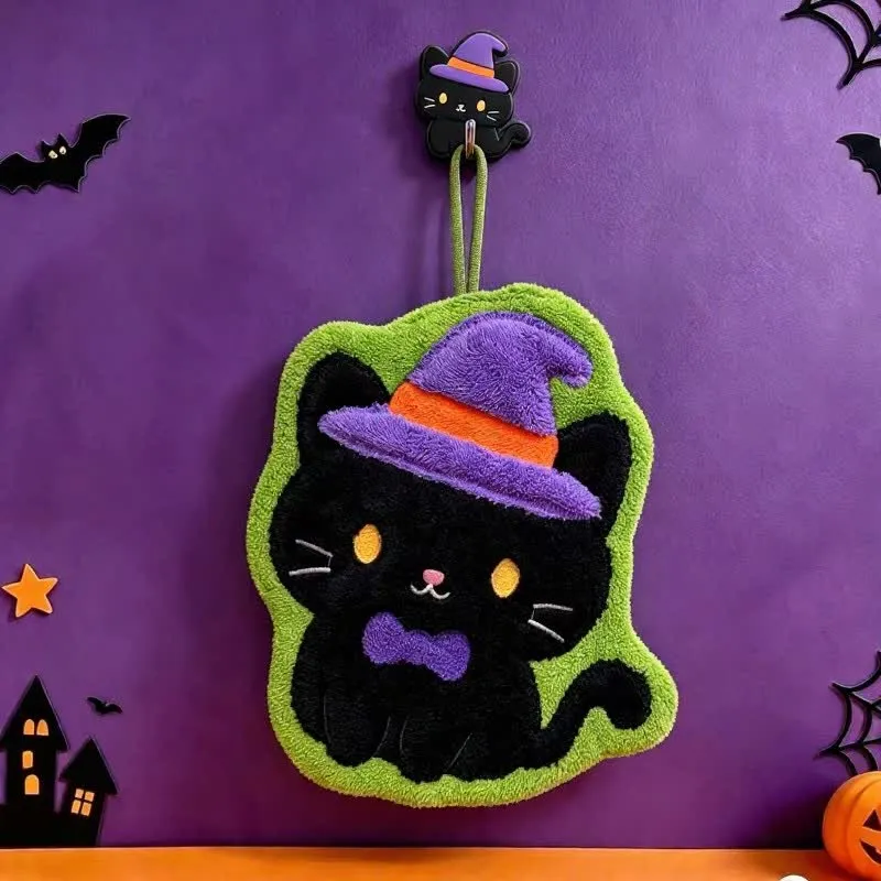 Niedliches Halloween-Hängehandtuch