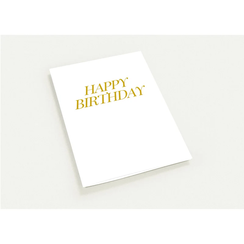 Geburtstagskarten 10er Set - Happy Birthday