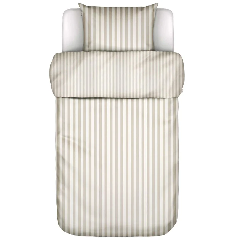 Marc O´Polo Classic Stripe Oatmeal Satin Bettwäsche