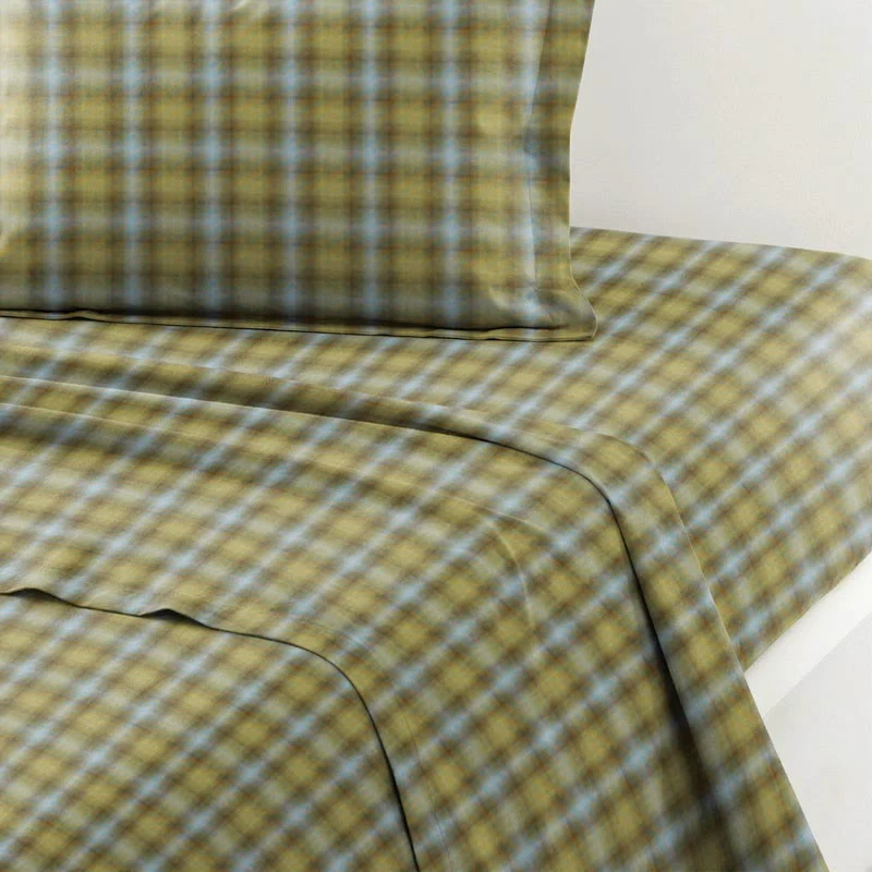 Bettwäsche-Set im Cottage-Karo-Design, Einzelbett XL, für Studentenwohnheim