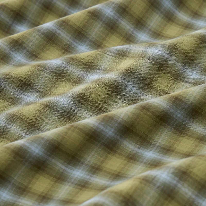 Bettwäsche-Set im Cottage-Karo-Design, Einzelbett XL, für Studentenwohnheim