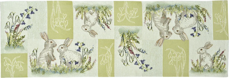 Sander Tischläufer Bunnies Patch 32x96cm