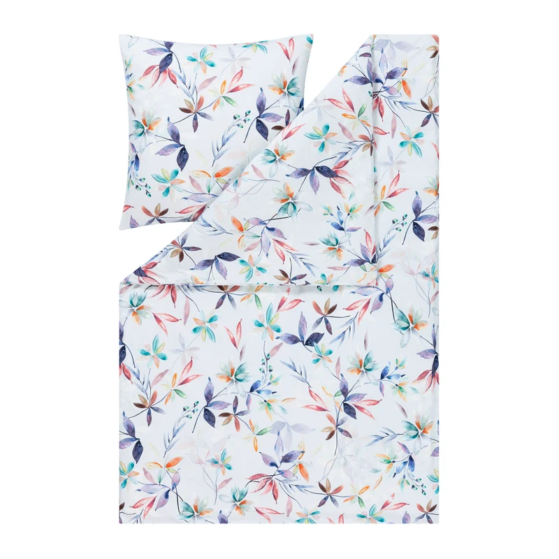 Estella Mako-Interlock-Jersey Bettwäsche Delphine Multicolor