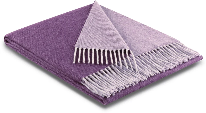 Biederlack Plaid Twill Violett 130x170