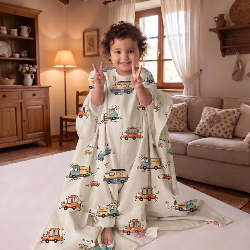 Sommer-Babydecke aus Baumwollgaze
