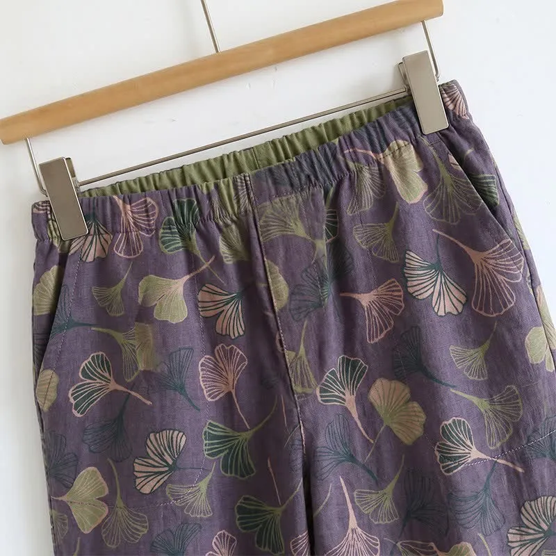 Ginkgo Pyjama-Set mit Camisole-Top und Hose