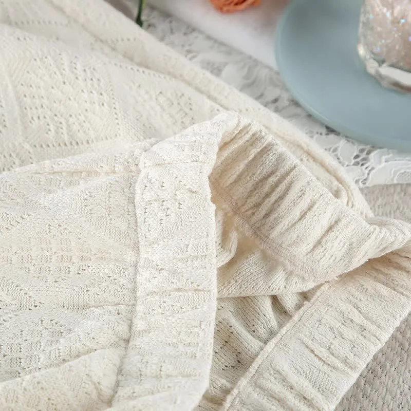 Beige Jacquard Cami Shorts Pyjama-Set