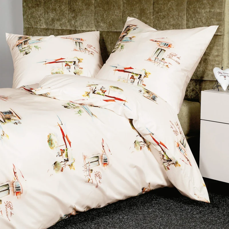 Janine Modern Art S 42124-09 Mako-Satin Bettwäschegarnitur