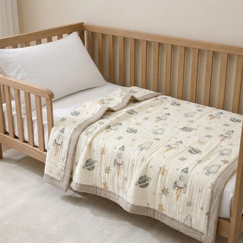Space Dream Cotton Gauze Blanket