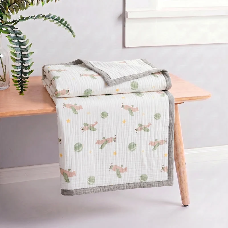 Little Sky Adventure Cotton Muslin Blanket