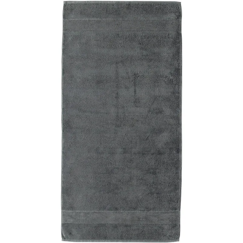 Cawö Noblesse 1002-774 Anthrazit Uni Walkfrottier-Tücher