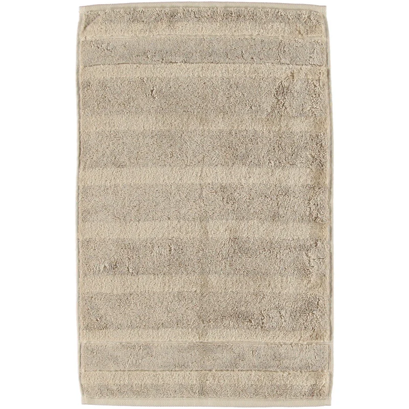 Cawö Noblesse 1002-375 Sand Uni Walkfrottier-Tücher