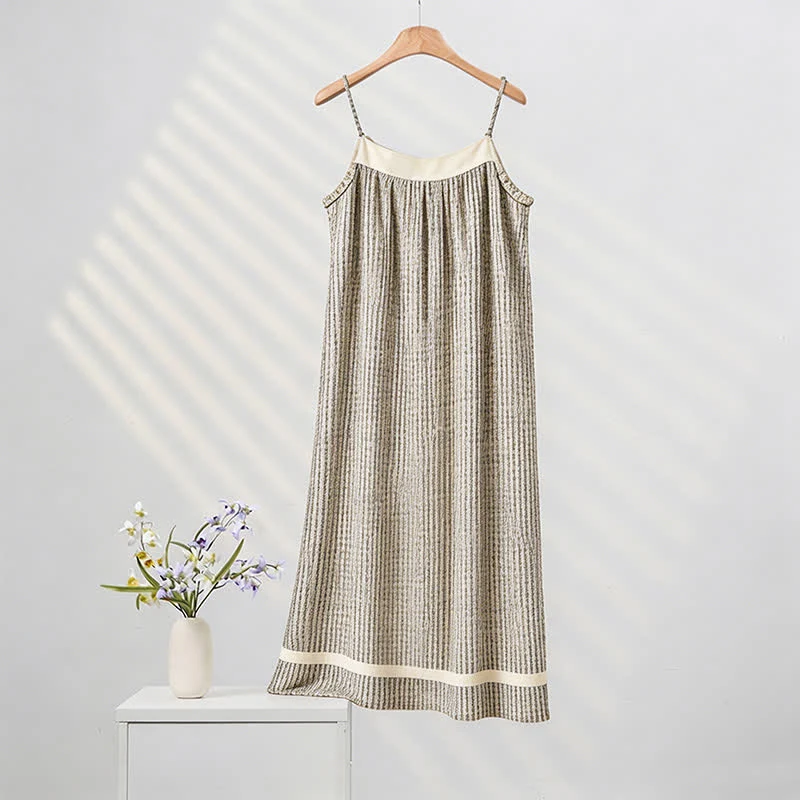 Vintage Nachthemd mit abstraktem Print