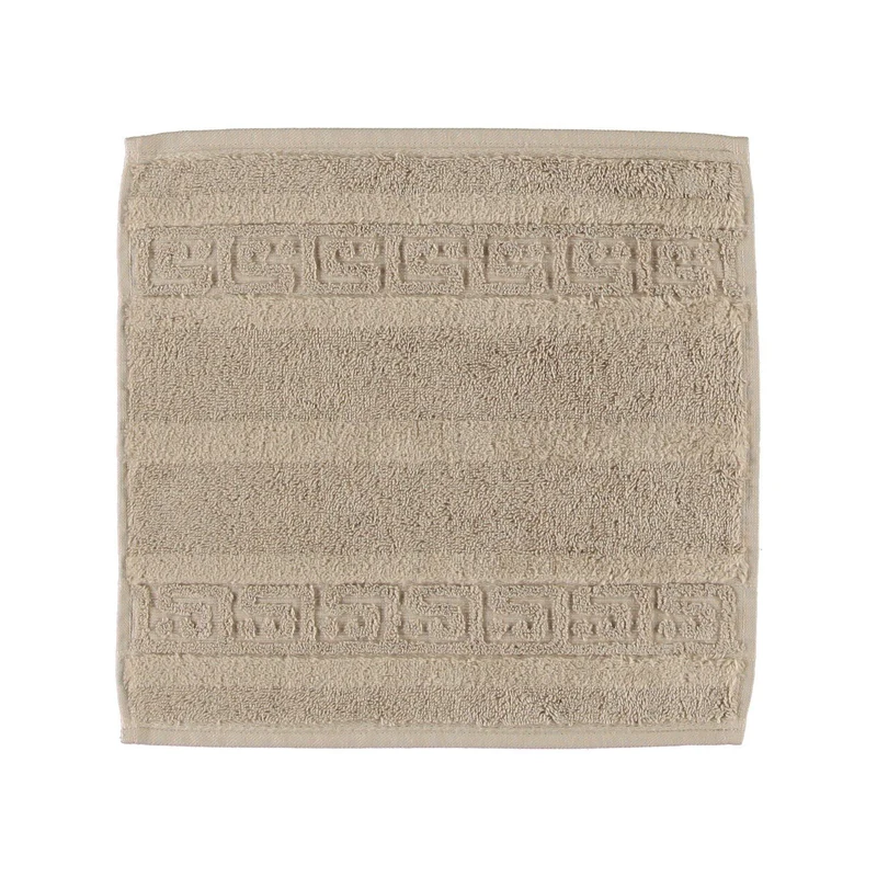 Cawö Noblesse 1001-375 Sand Uni Walkfrottier-Tücher
