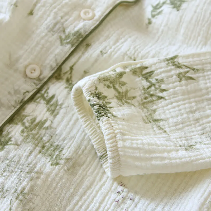 Damen-Pyjama-Set aus Bambuswatte