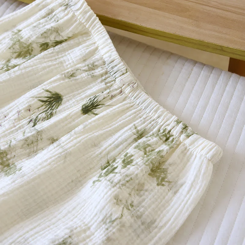 Damen-Pyjama-Set aus Bambuswatte
