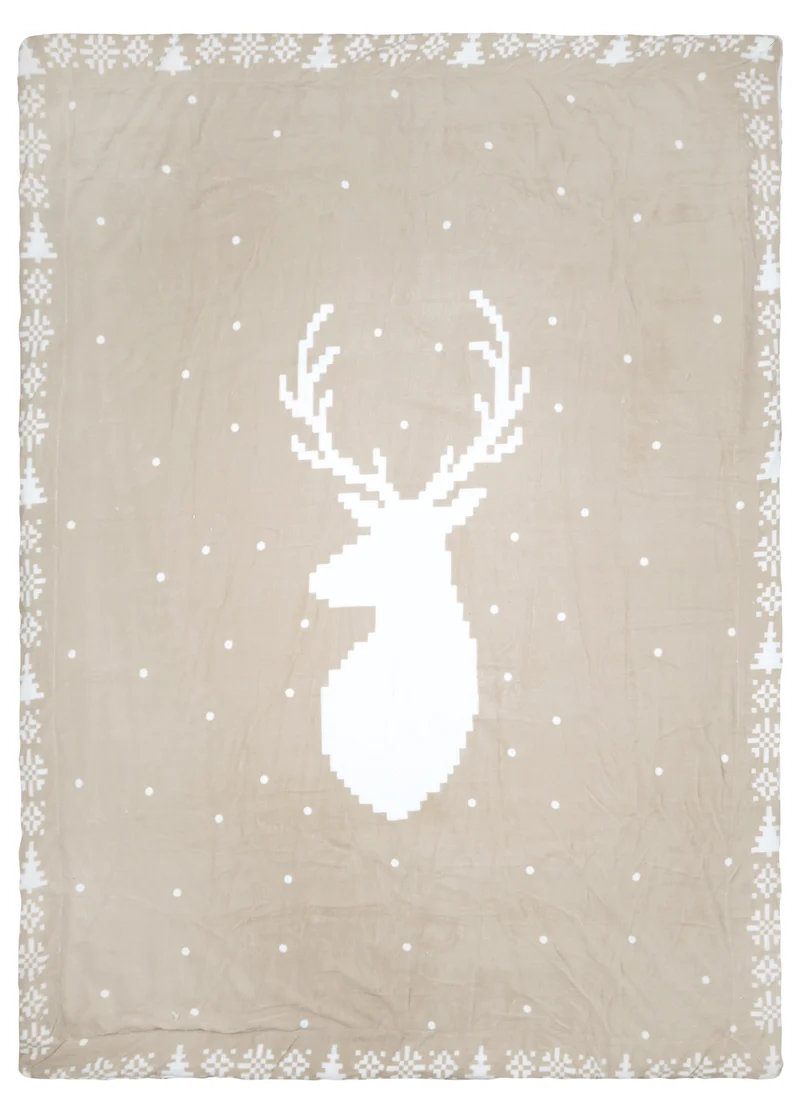 Living Dreams Kuscheldecke Hirsch 150x200cm