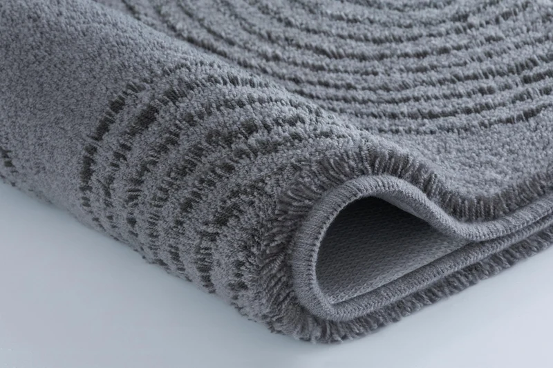 Kleine Wolke Badteppich Cosima grau