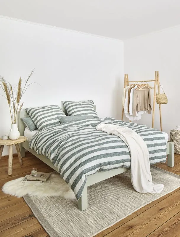 Irisette Bettwäsche Satin Wave 8559-30 salbei