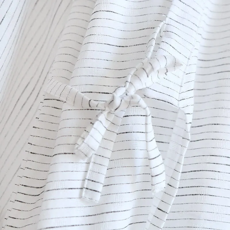 Unisex Kimono-Bademantel aus Baumwollgaze