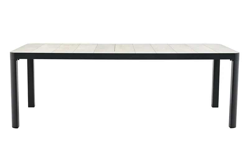 Lesli Living Gartentisch 220 x 100 Keramik/Aluminium