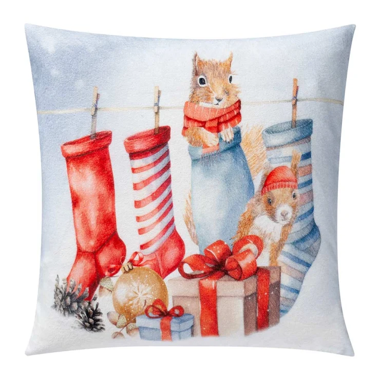 Estella Deko-Kissenbezug X-Mas Socks 50x50cm