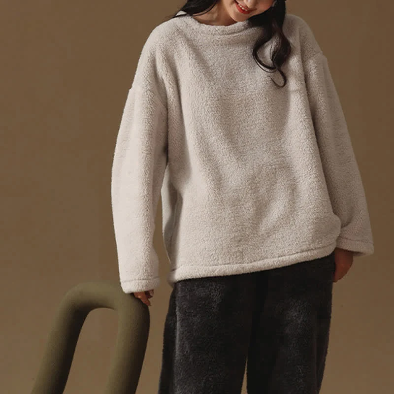 Partner-Pyjamas aus minimalistischem Flanell