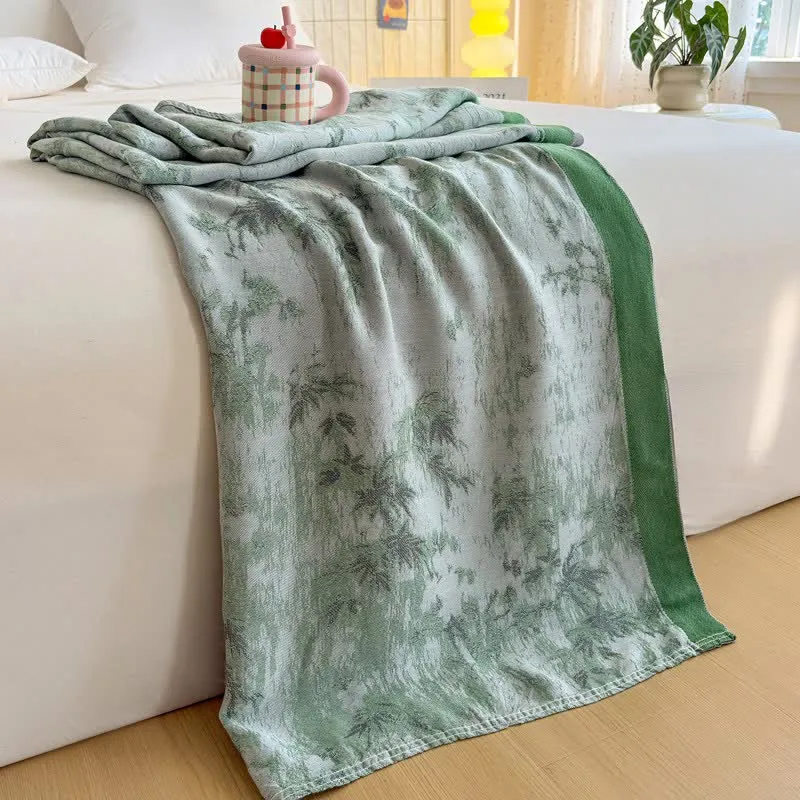 Künstlerische Sommerdecke aus Bambusfasern