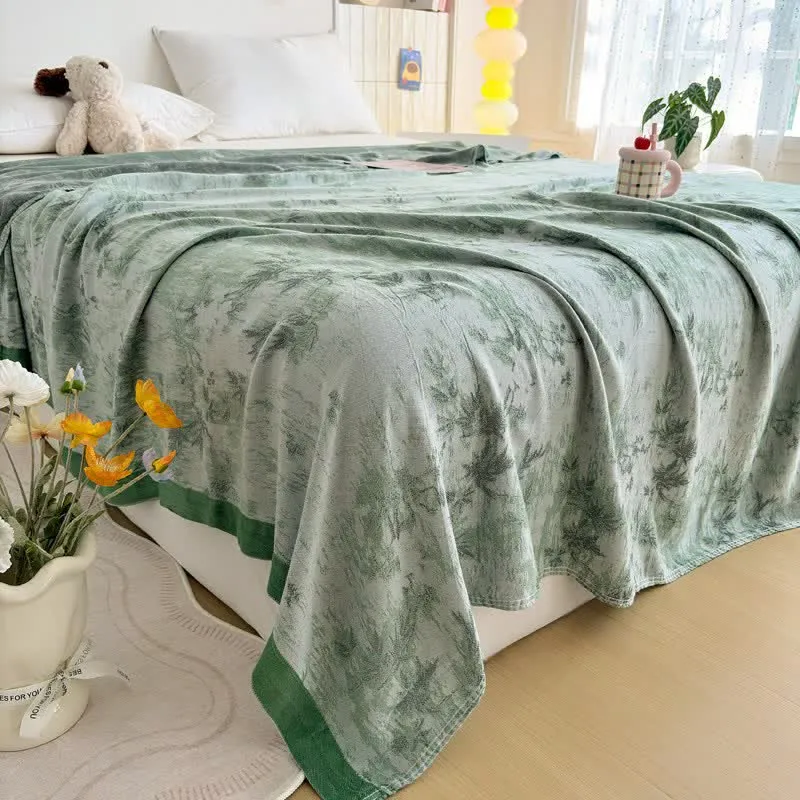 Künstlerische Sommerdecke aus Bambusfasern