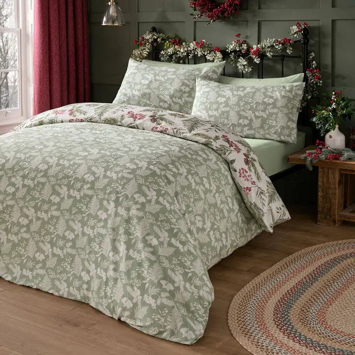 Zeo Living Winter-Bettwäsche Winter Springs