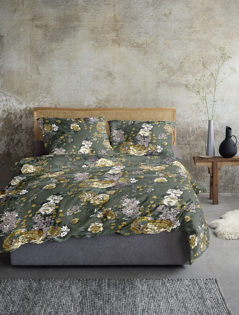Irisette Feinbiber-Bettwäsche Koala Blumen 8541-90